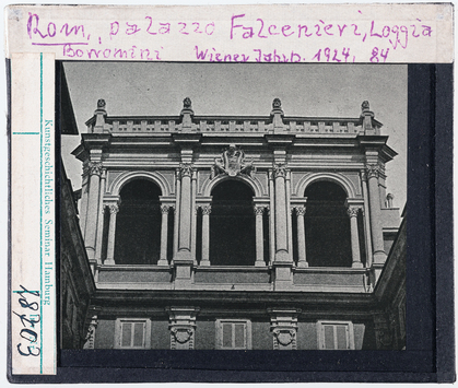 Vorschaubild Rom: Palazzo Falconierei, Loggia. Borromini 